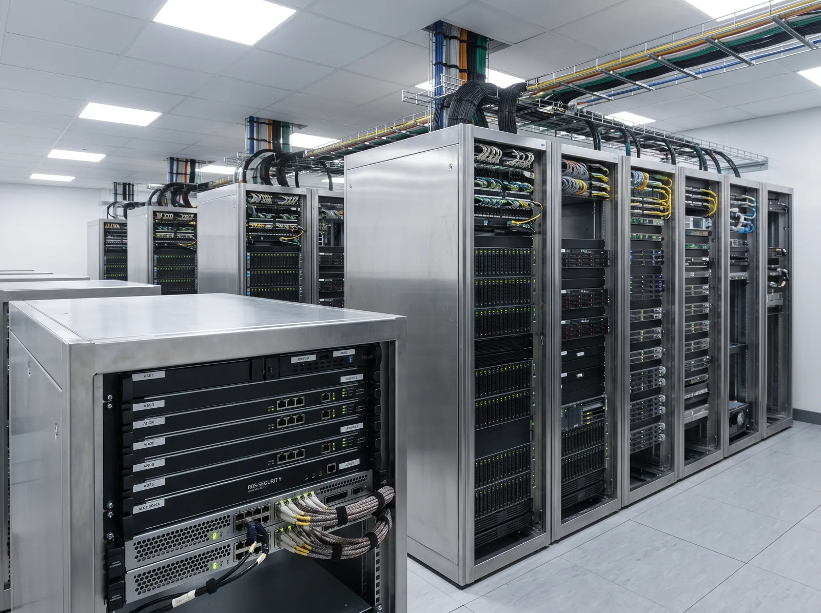 ocean rockets srl server room cyber security